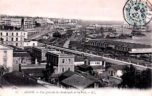 Alger -Vue Generale des Boulevards et du Port - 1905
